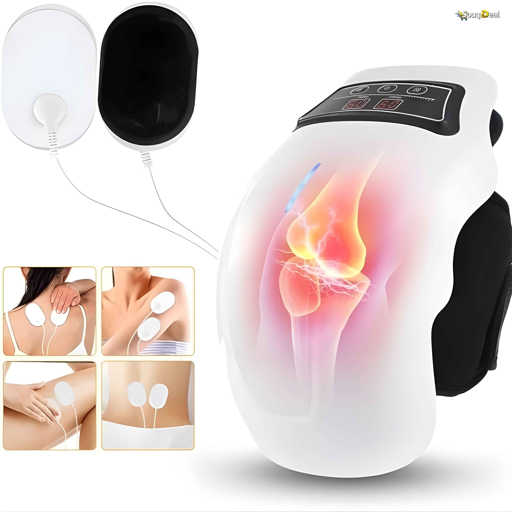 Electric Knee Massager – Heat & Vibration Knee Pain Relief Device
