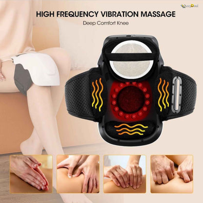 Electric Knee Massager – Heat & Vibration Knee Pain Relief Device