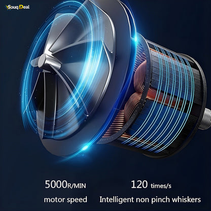 Mini Portable Painless Shaver for Men - Rechargeable Waterproof Beard Trimmer