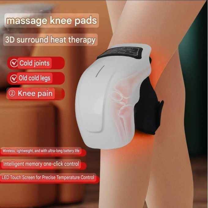 Electric Knee Massager – Heat & Vibration Knee Pain Relief Device