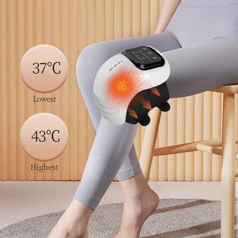 Electric Knee Massager – Heat & Vibration Knee Pain Relief Device